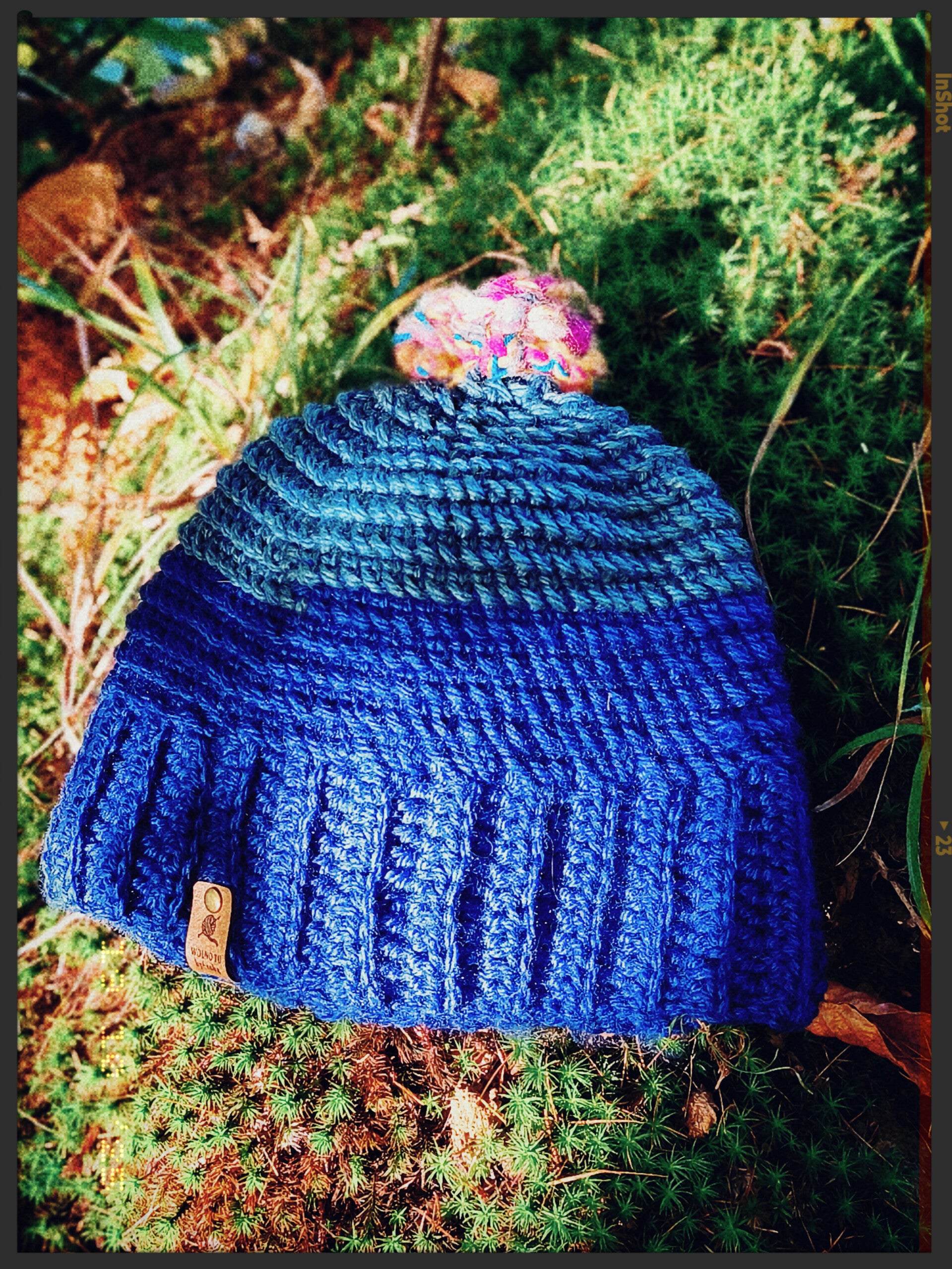 Czapka wełniana kolorowa